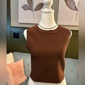 MISS LOVE M Ribbed tank